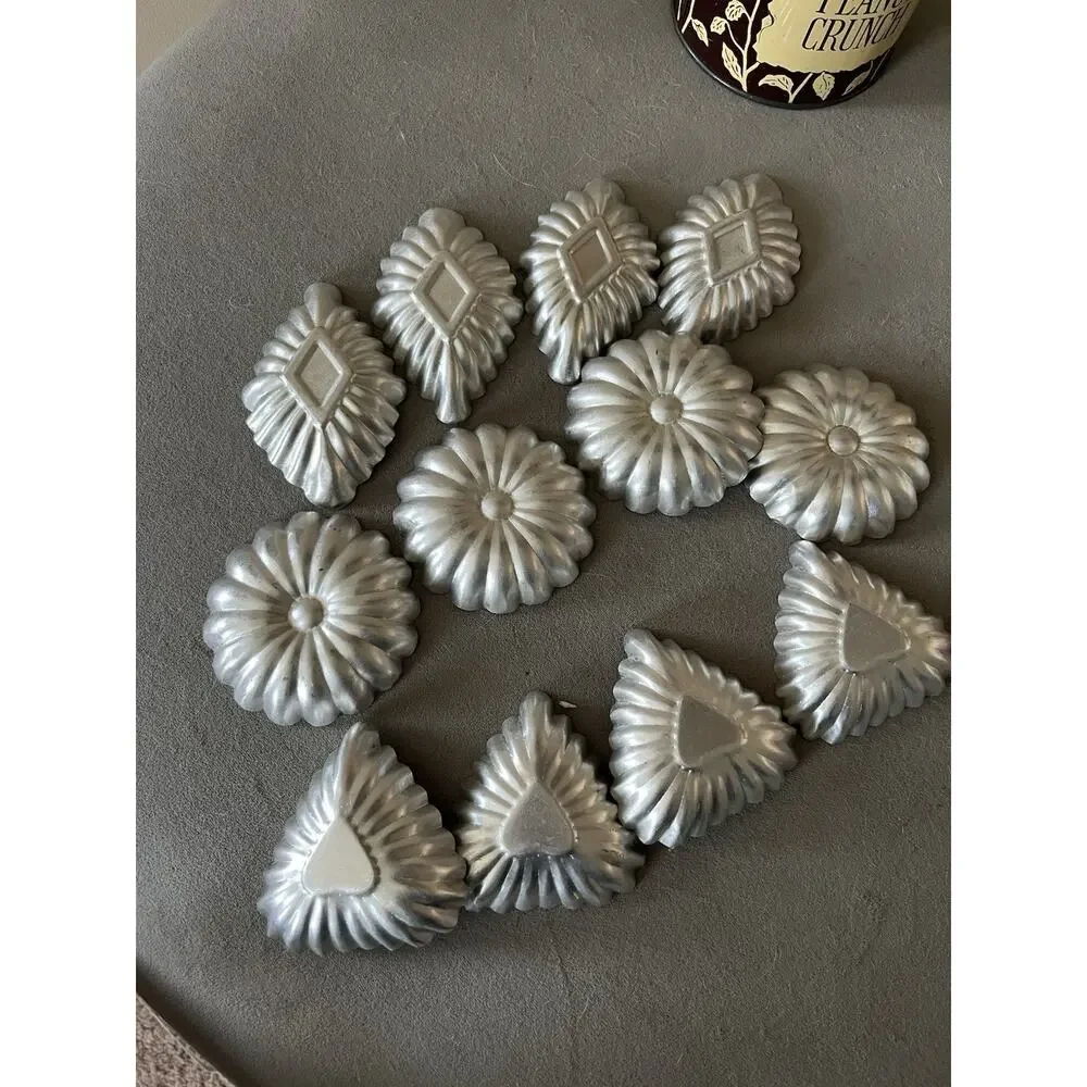 Vintage Nordic Ware Mini Fluted Tart Shell Set Of 12